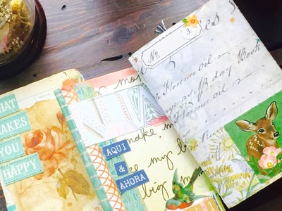 Travelers Notebook Pocket Journal Flip Through. Part 3