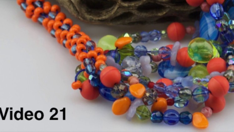 Video 21 Kumihimo with Bead Mix Center with Anne Dilker
