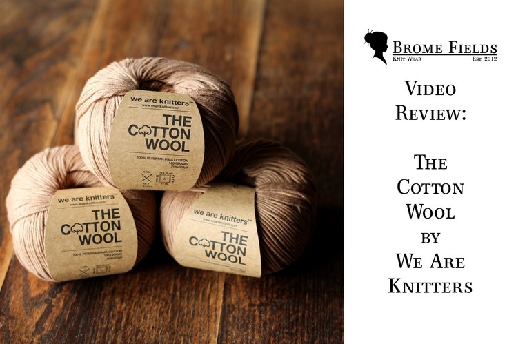 Video Review : Pima Cotton Yarn by We Are Knitters