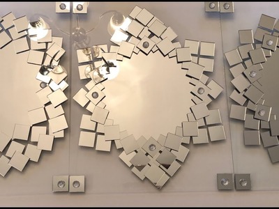 Wall Decor Ideas || ???? Frameless Mirrored Wall Art ????