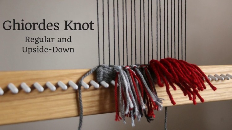 Weaving Technique Samples - Pile Weaving - Ghiordes Knot