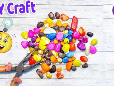 4 Awesome Stone Craft ideas to make in 5 minutes | DIY Project Ideas | Artkala 474