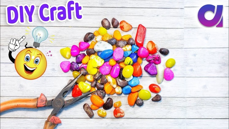 4 Awesome Stone Craft ideas to make in 5 minutes | DIY Project Ideas | Artkala 474