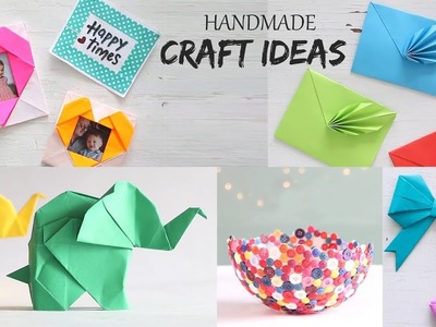 5 Easy Handmade Craft Ideas | Handcraft | DIY Activities