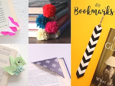 6 Easy DIY Bookmarks | Bookmarks with Paper | Paper Craft