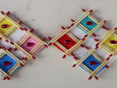 Amazing! Reuse ideas with Matchsticks || Waste out of best | DIY arts and crafts - Craft ideas