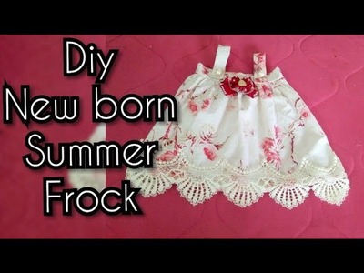 Baby summer frock design tutorial easy to make at home latest design 2018