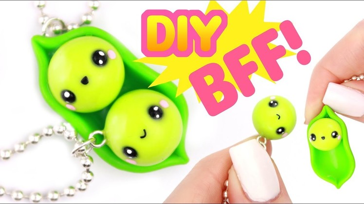 BFF Peas in Pod  - CLAY DIY! | KAWAII FRIDAY