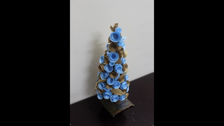 Blue tree - Paper craft