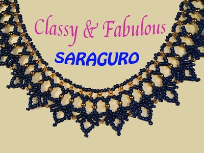 Classy and Fabulous Saraguro necklace. DIY in English. Beading and Miroslava TV