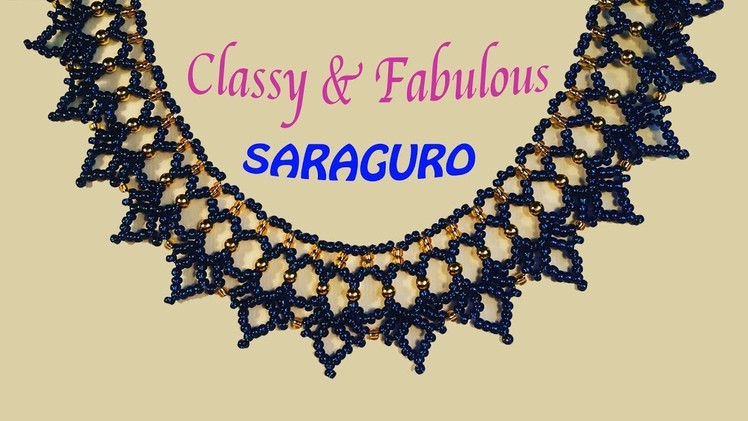 Classy and Fabulous Saraguro necklace. DIY in English. Beading and Miroslava TV