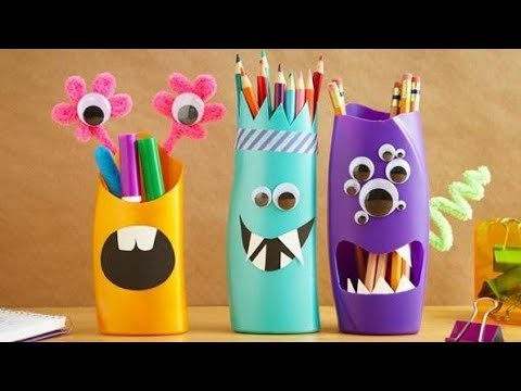 Craft Idea Of Shampoo Bottle | DIY Craft Project | Reuse Empty Shamoo Bottle | Shampoo bottle crafts