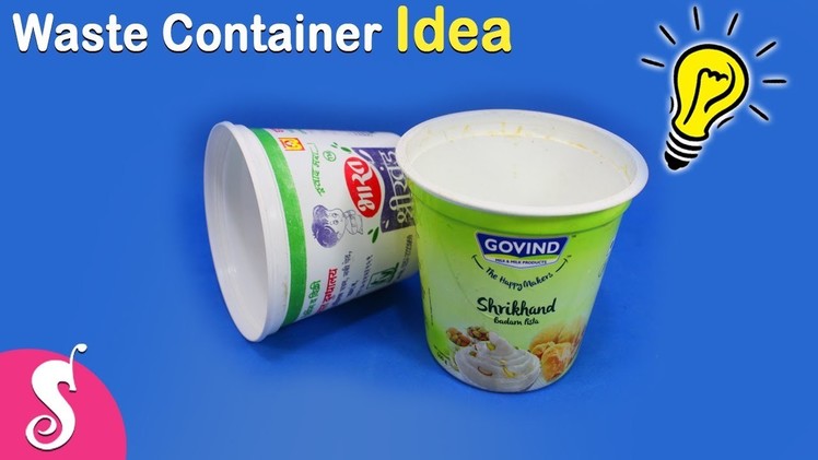 Creative Idea of Plastic Container | DIY Art & Craft | Best reuse of Waste Plastic Container