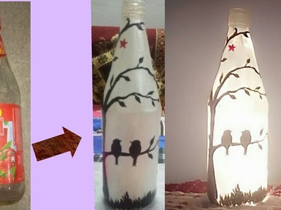 DIY Bottle decorating ideas.bottle decoration.bottle art