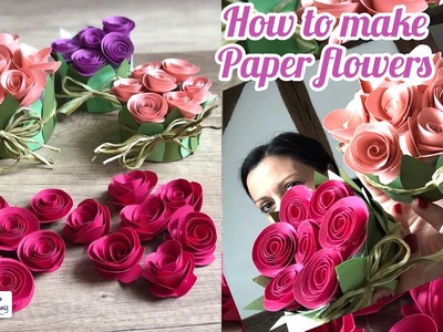 Diy how to make paper flowers how to recycle a can of tuna