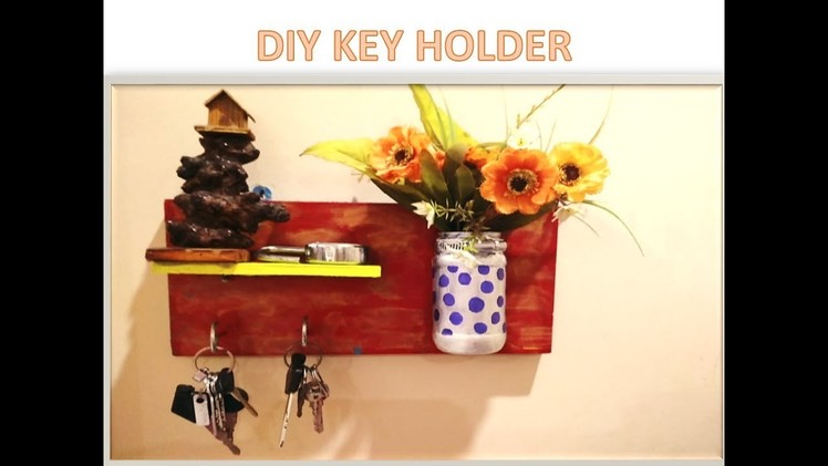 DIY keyholder | how to make key holder from waste| best out of waste|