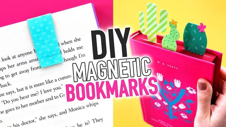 DIY Magnetic Bookmarks ~ Easy Paper Craft - HGTV Handmade