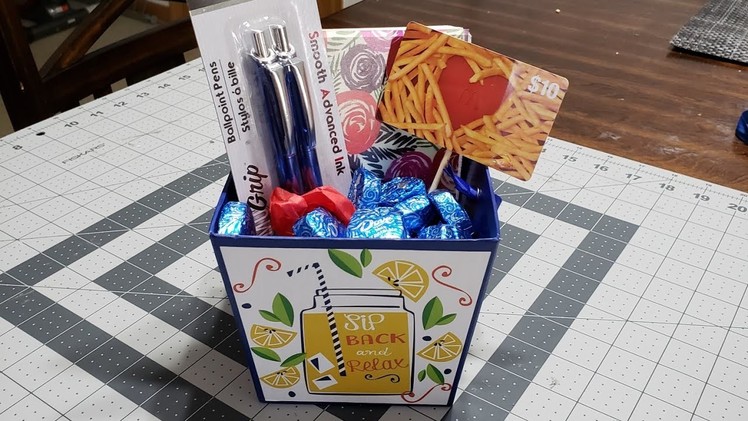 DIY Mothers Day Gift Box.Dollar Tree. 2018