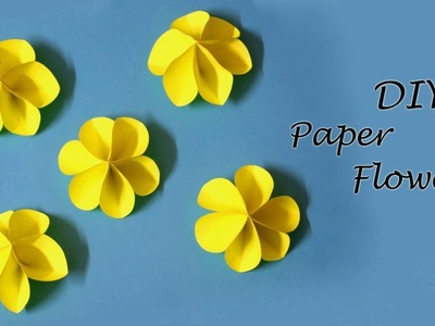 DIY Paper Flowers | Easy Paper Craft Ideas for Kids | Little Crafties