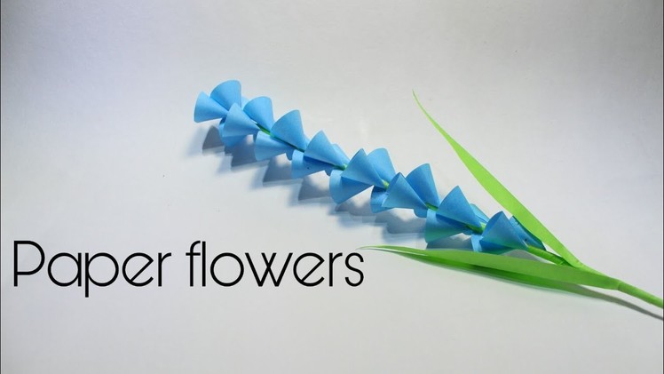 DIY paper flowers, paper art, Art o craft