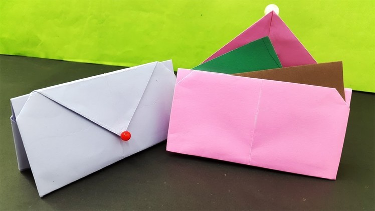 Diy Purse Clutch Wallet Tutorial | Easy Paper Purse origami | Handmade Purse | Paper craft ideas new