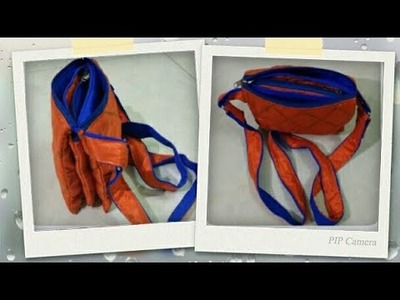 DIY : Sandwich Sling Crossbody Bag Tutorial By Anamika Mishra. . 