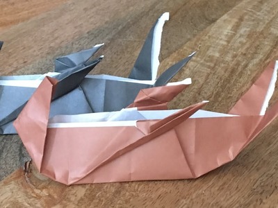 Easy Origami Sea Otter