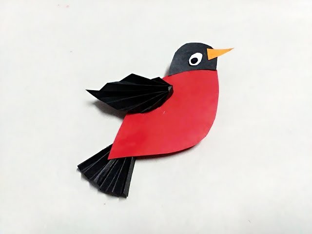 Easy paper bird || DIY tutorial for kids || paper craft || creative dolphin