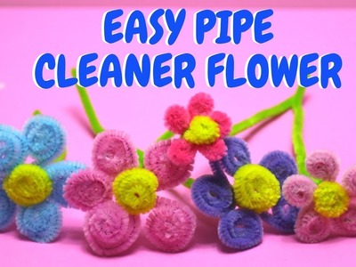 Easy Pipe Cleaner Flowers | Mothers Day Craft Idea
