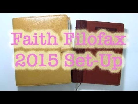 Faith Filofax 2015 Set-Up