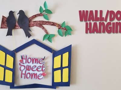 Home sweet home | DIY door.wall hanging best out of waste craft ideas @ArtistInU