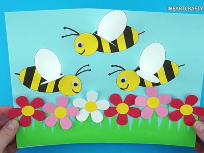 How to Make a Paper Bee Craft
