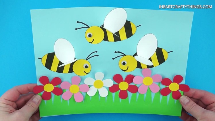 How to Make a Paper Bee Craft
