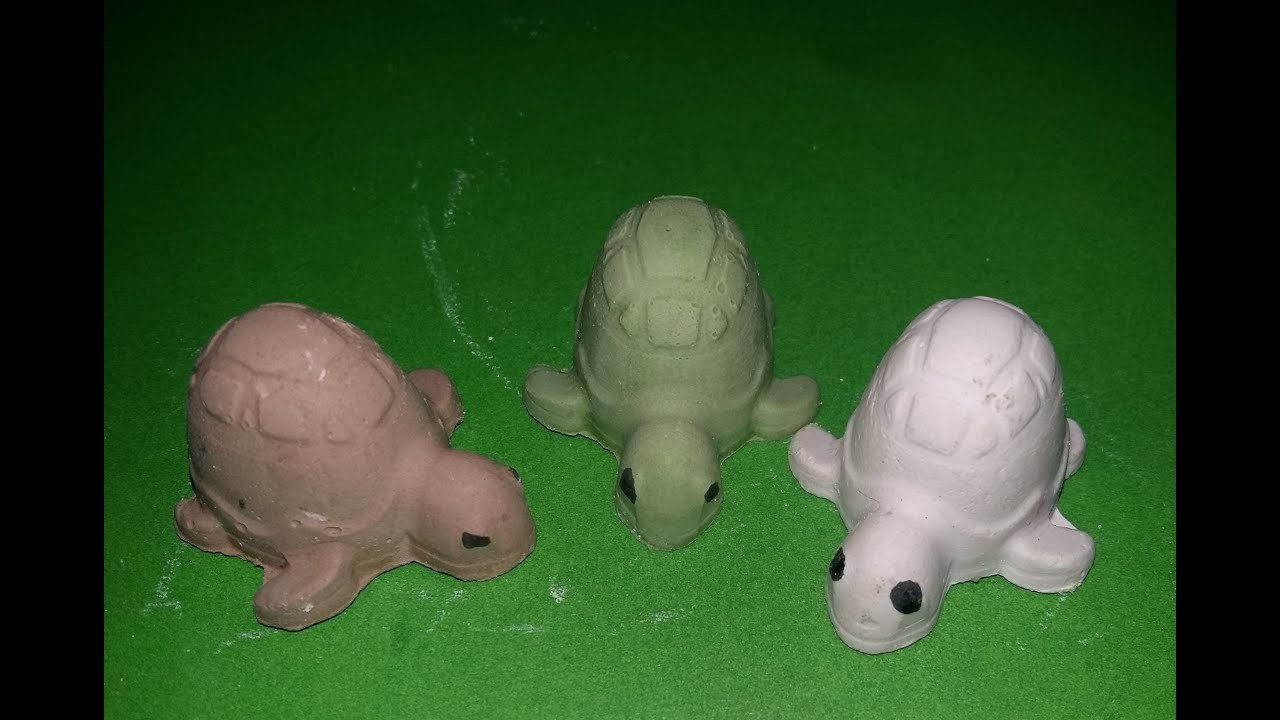 how-to-make-a-turtle-craft-with-silicone-mold-plaster-of-paris-at-home