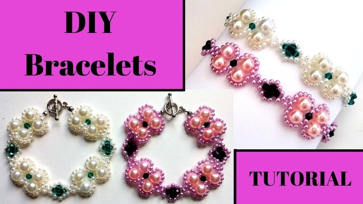 ✅How to make elegant diy bracelets.  ????Easy beading tutorial