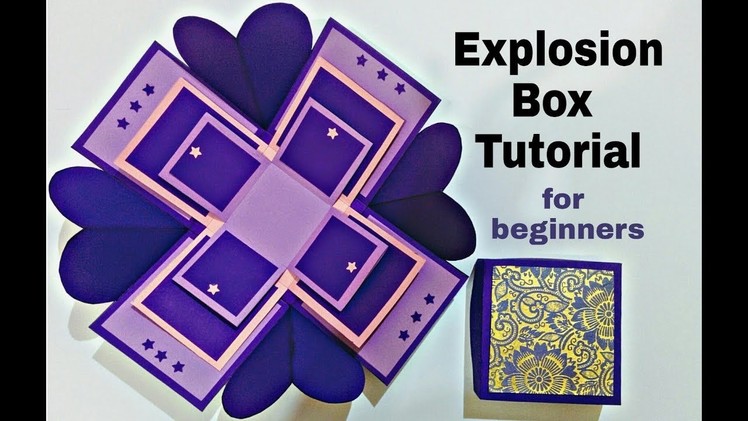 How to Make Explosion Box | DIY Explosion Box