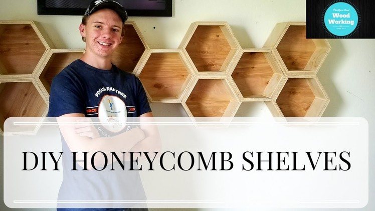 How To make Hexagonal. Honeycomb Shelves