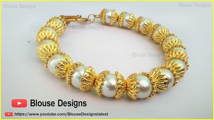 How to make pearl bracelets, bracelet making, DIY bracelet, bracelet tutorial, pearl bracelet