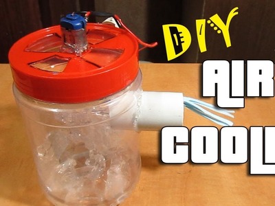 How to make simple air conditioner at home | DIY