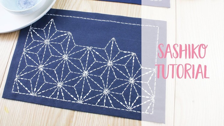 How to sew Sashiko | Japanese Embroidery DIY Tutorial | Craftiosity | Craft Kit Subscription Box
