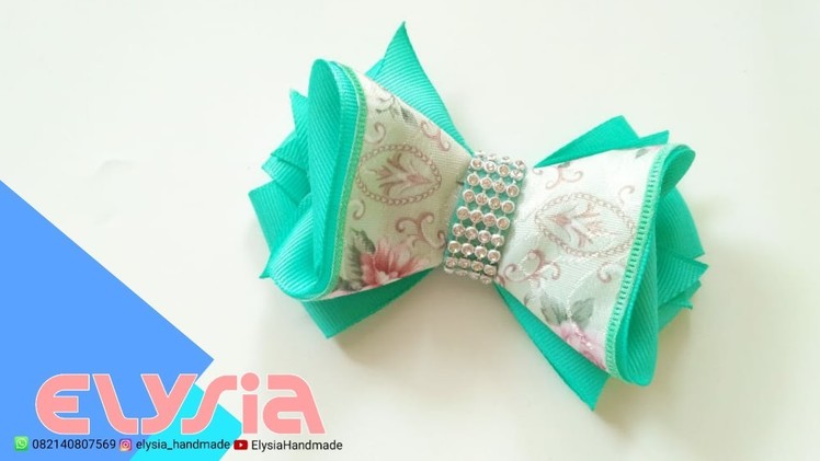 Laço Dream Mila ???? Mila #Ribbon Bow ???? DIY by Elysia Handmade