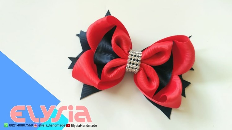 Laço Heloi Boutique ???? Heloi Boutique #Ribbon Bow ???? DIY by Elysia Handmade