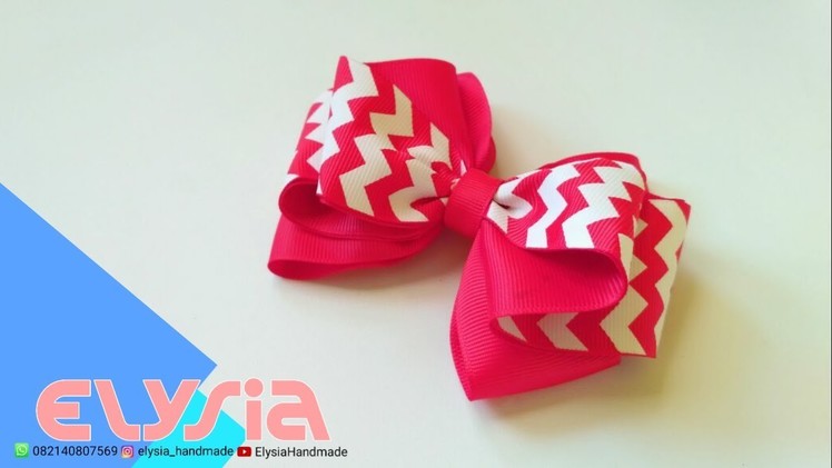 Laço Karen ???? Karen #Ribbon Bow ???? DIY by Elysia Handmade