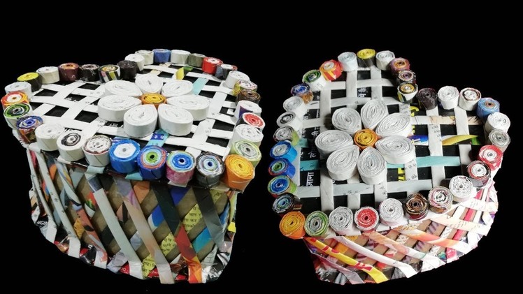 Make a Heart shaped box using newspaper & Cardboard DIY Newspaper Craft Idea LifeStyle Designs