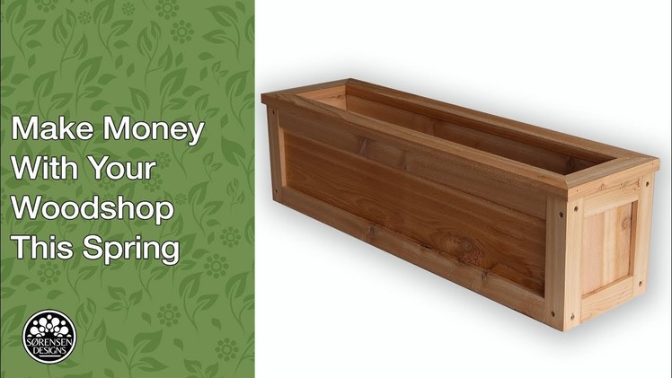 Make Money with Your Wood Shop This Spring