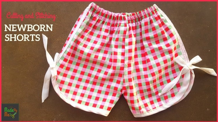 Newborn Shorts | DIY Shorts Cutting and Stitching in Hindi.Urdu