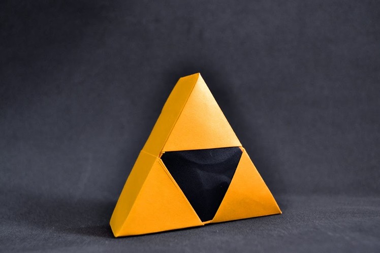 Origami: Box Triangular Triforce - Zelda