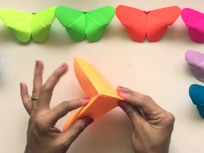 Origami Paper Butterfly ( Mass DIY & Craft). 2018
