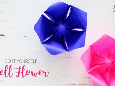 Paper Bellflower | Easy Paper Flowers | DIY Origami