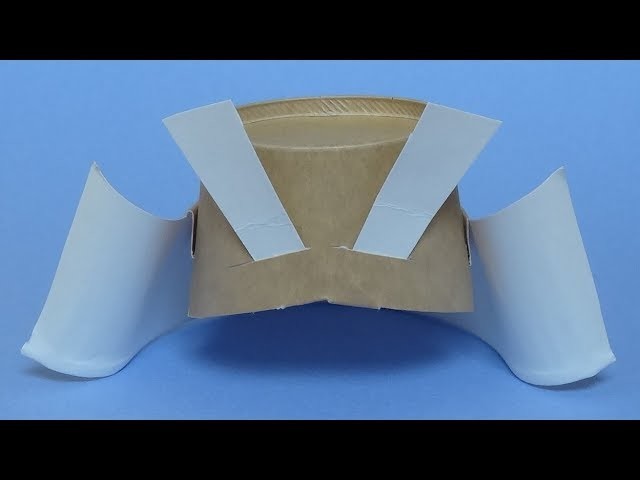 Paper Cup Craft Samurai Helmet 紙コップでつくる かぶと